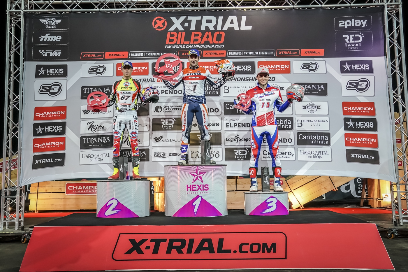 Et de cinq pour Toni Bou ! Et de cinq pour Toni Bou !
