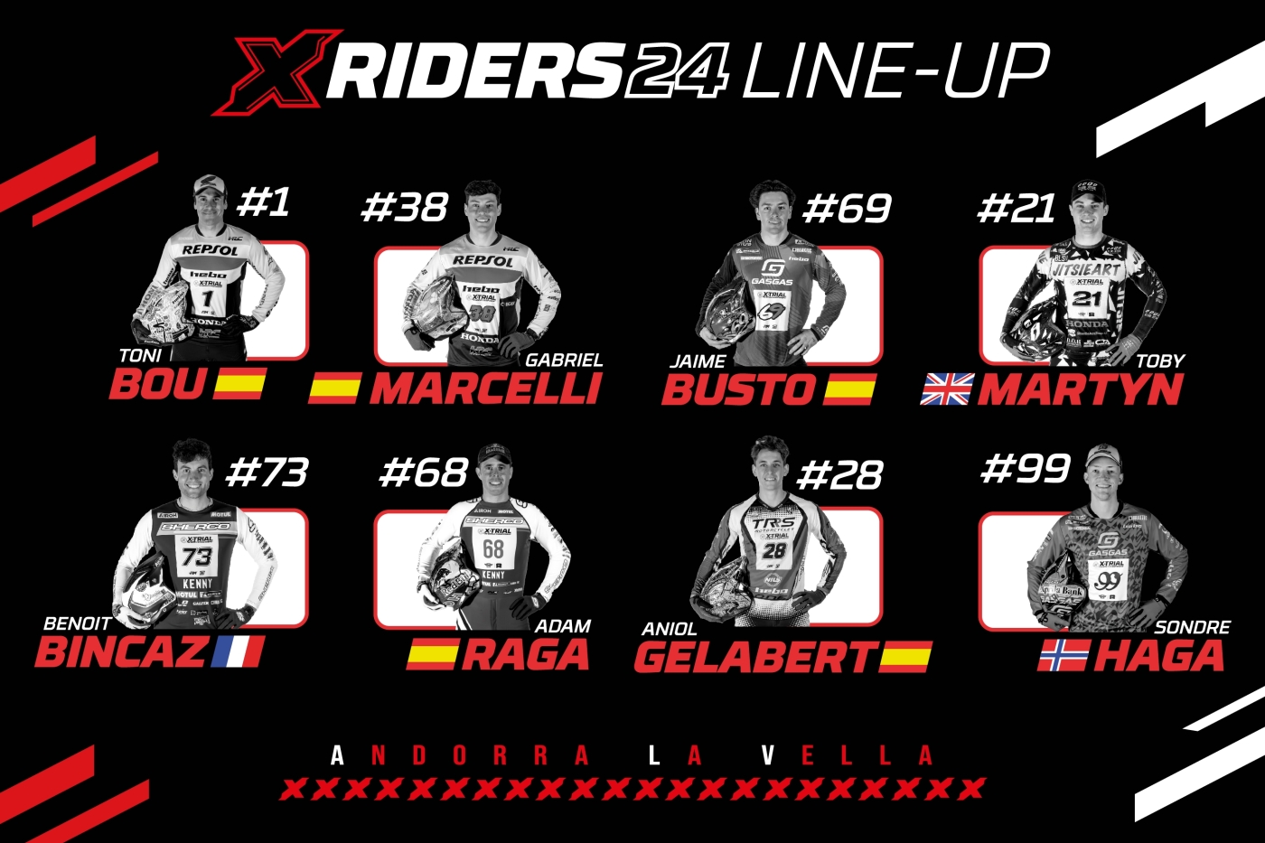 Raga, A.Gelabert et Haga reviennent � Andorre-la-Vieille