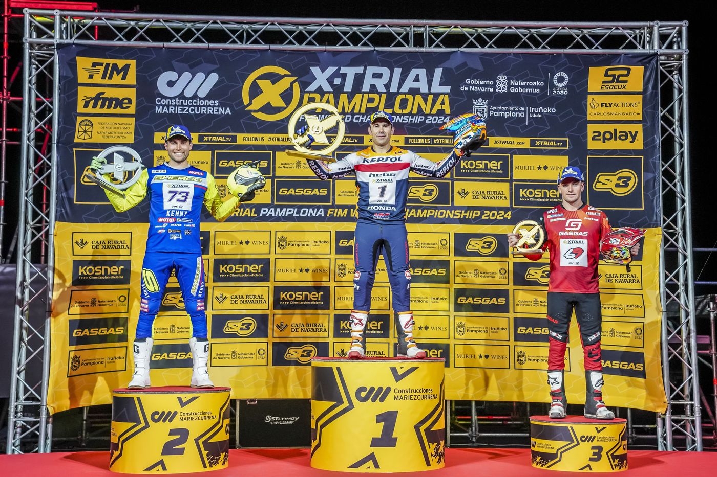 Bou gana en Pamplona y Busto logra el subt�tulo mundial