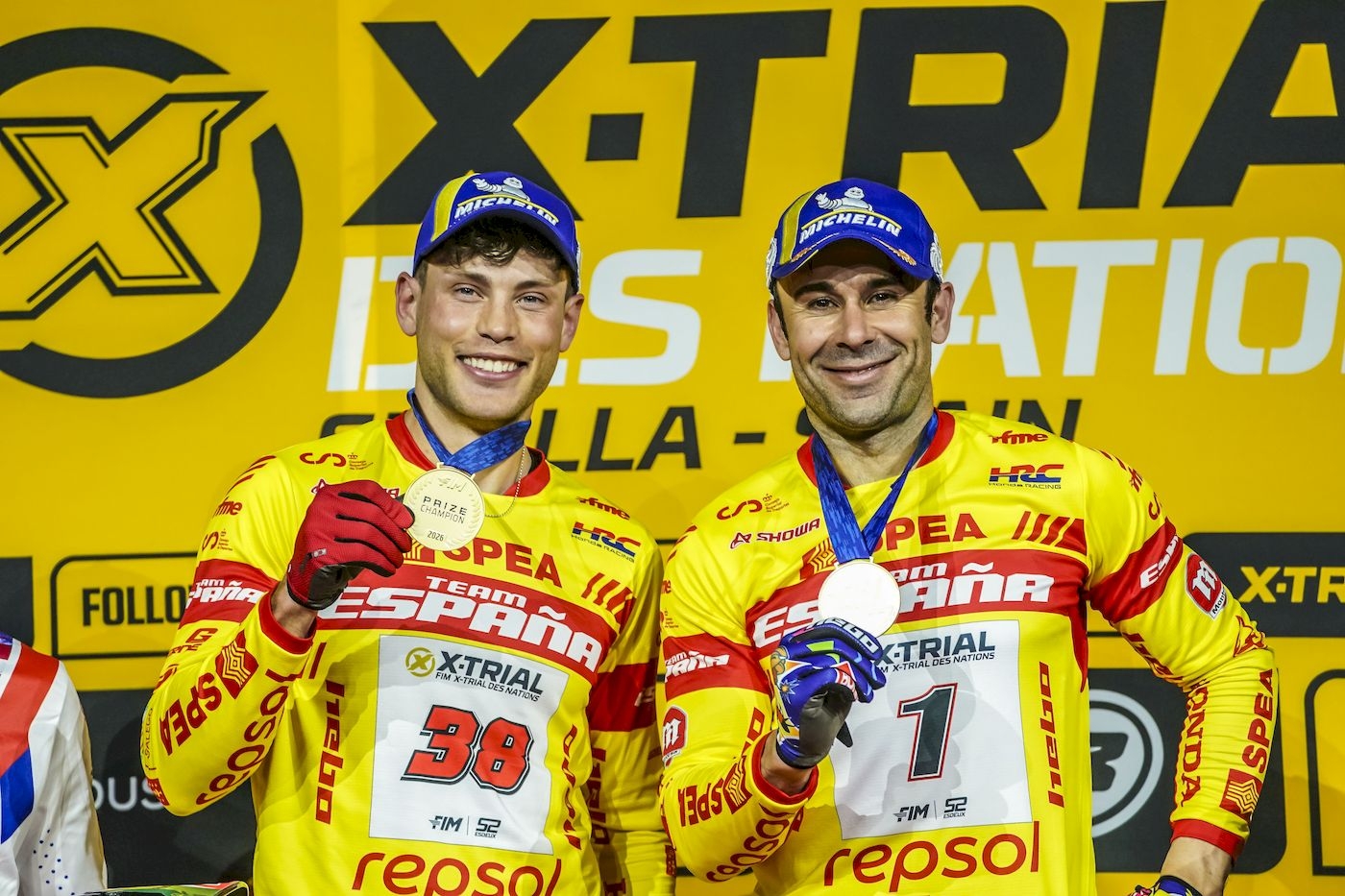 Spain triumphs at the FIM X-Trial of Nations in Seville Spain triumphs at the FIM X-Trial of Nations in Seville