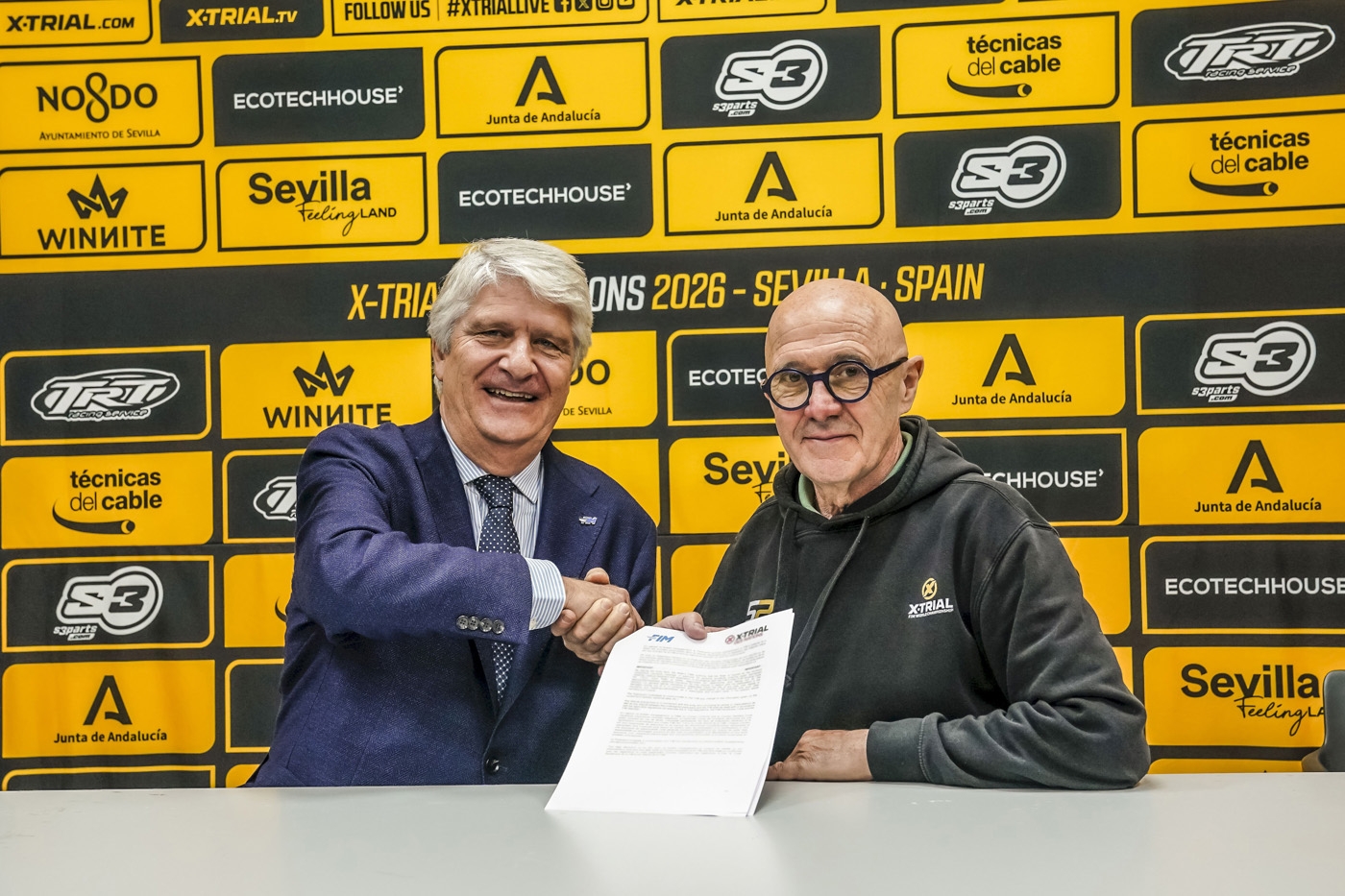 La FIM et Esdeux renouvellent l'accord de promotion du Championnat du Monde FIM X-Trial