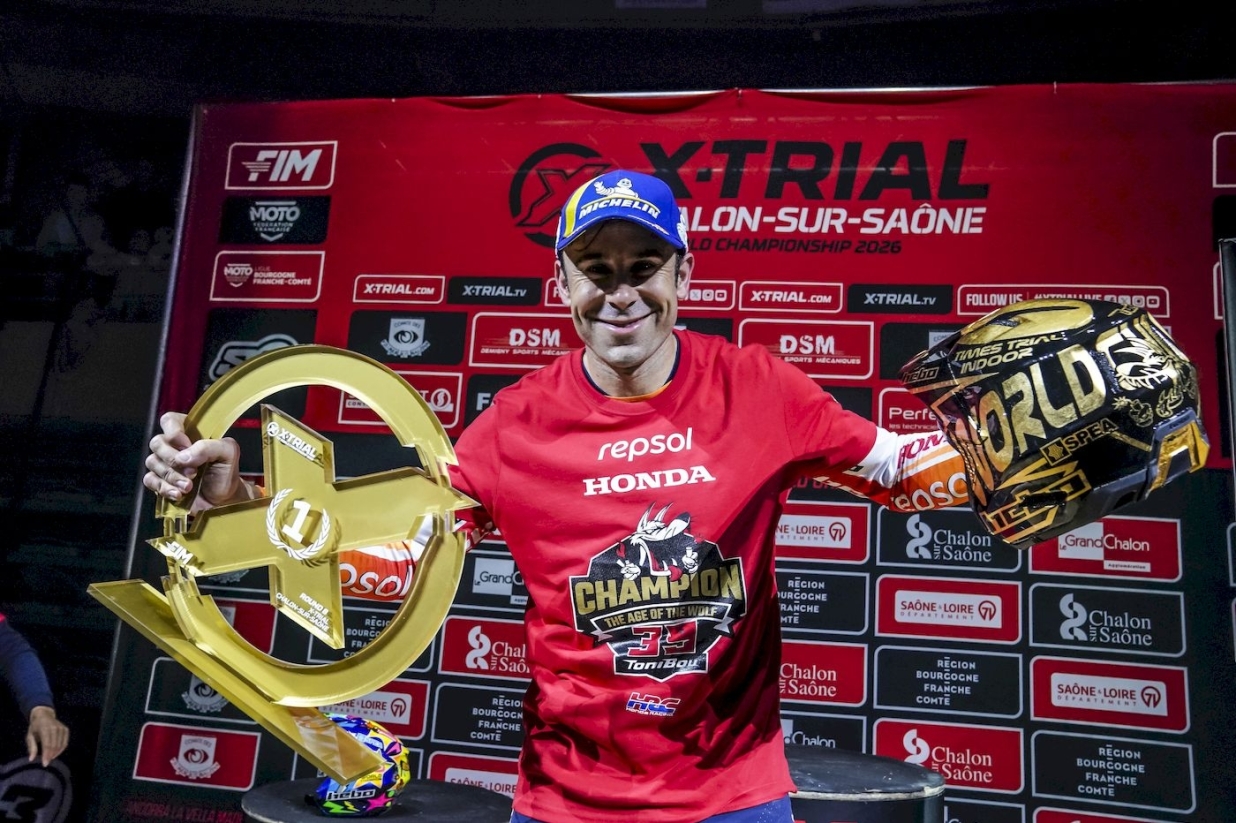 X-Trial Chalon-sur-Sa�ne 2026 - Toni Bou - World Champion