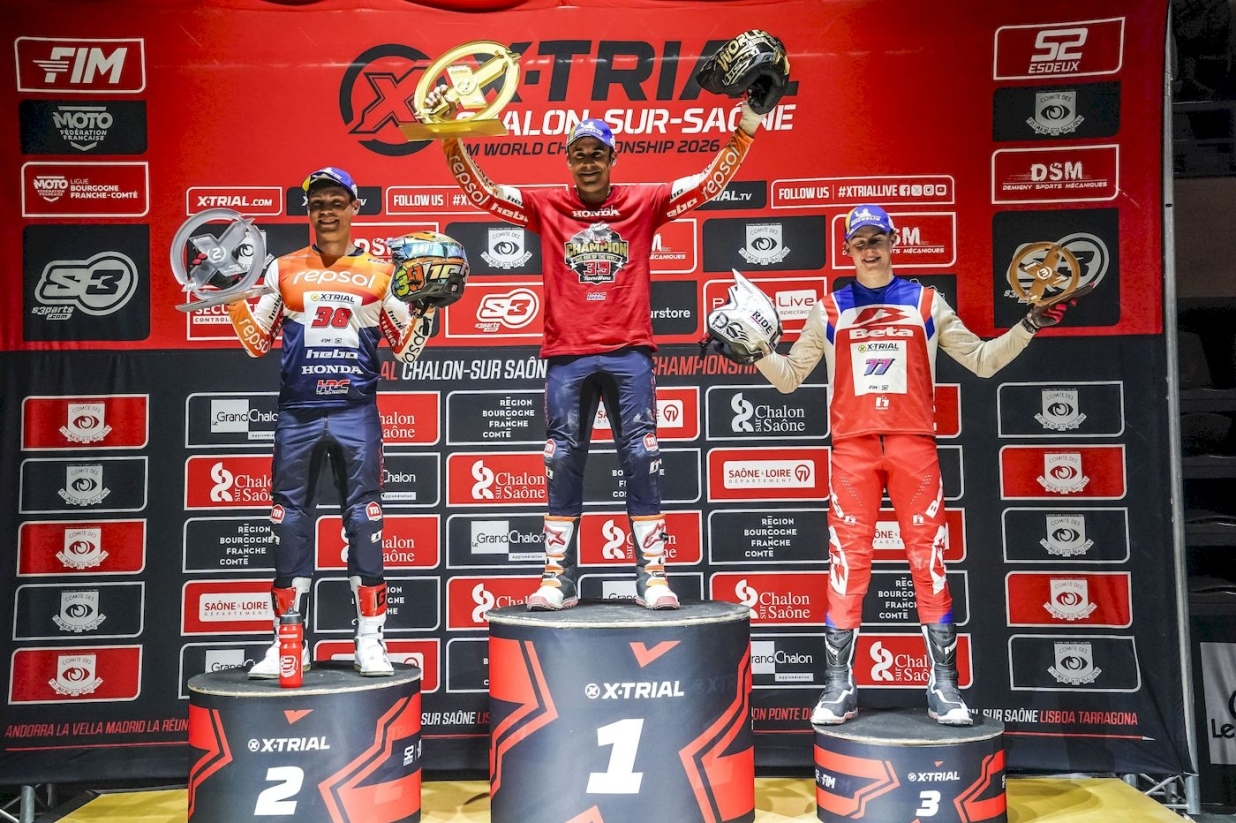 X-Trial Chalon-sur-Sa�ne 2026 - Podium