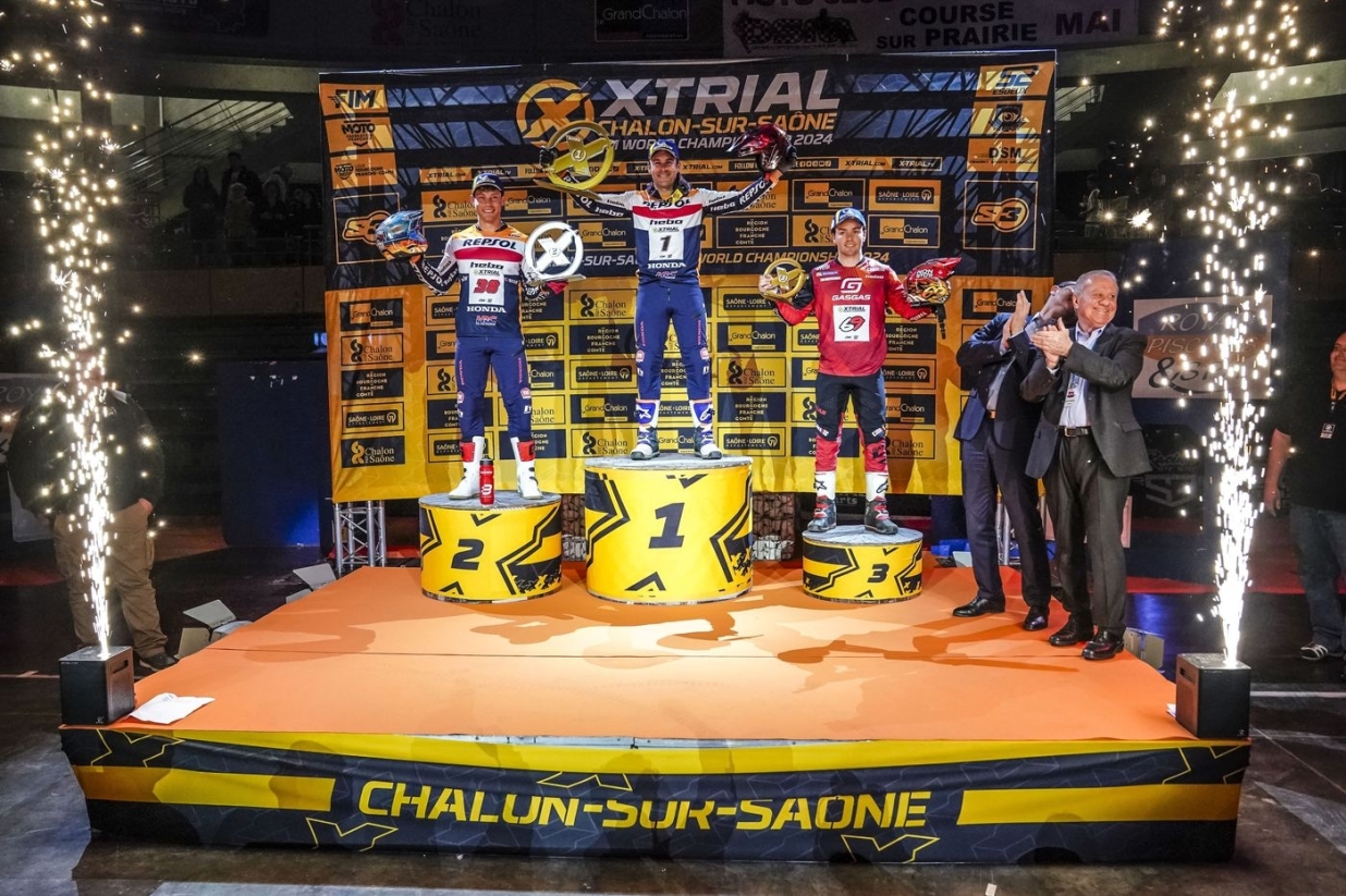 X-Trial Chalon-Sur-Sa�ne 2024 - Podium