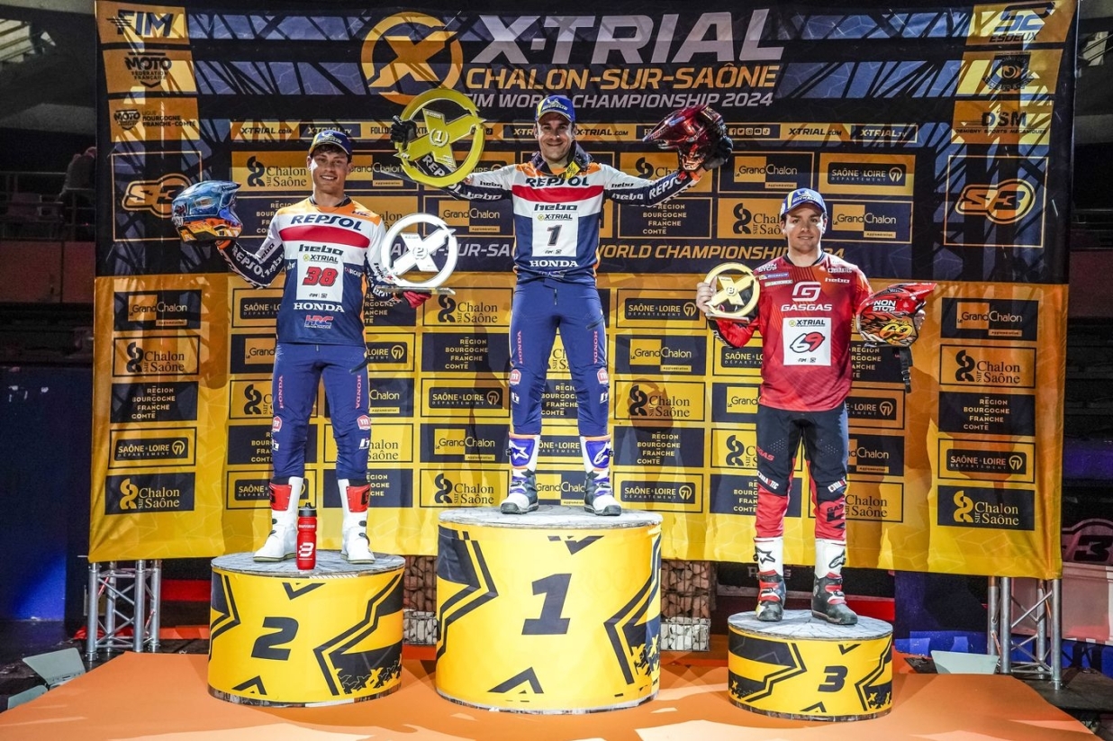 X-Trial Chalon-Sur-Sa�ne 2024 - Podium