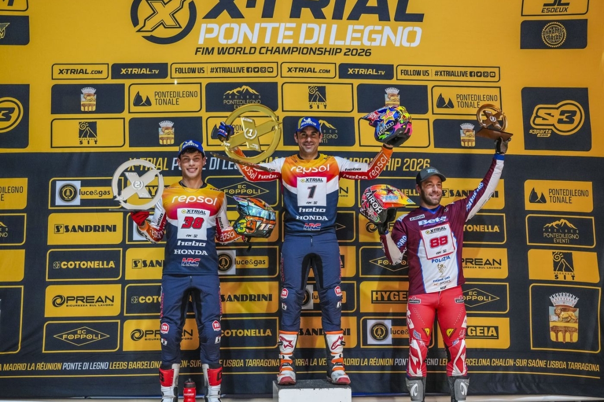 X-Trial Ponte di Legno 2  2026 - Podium