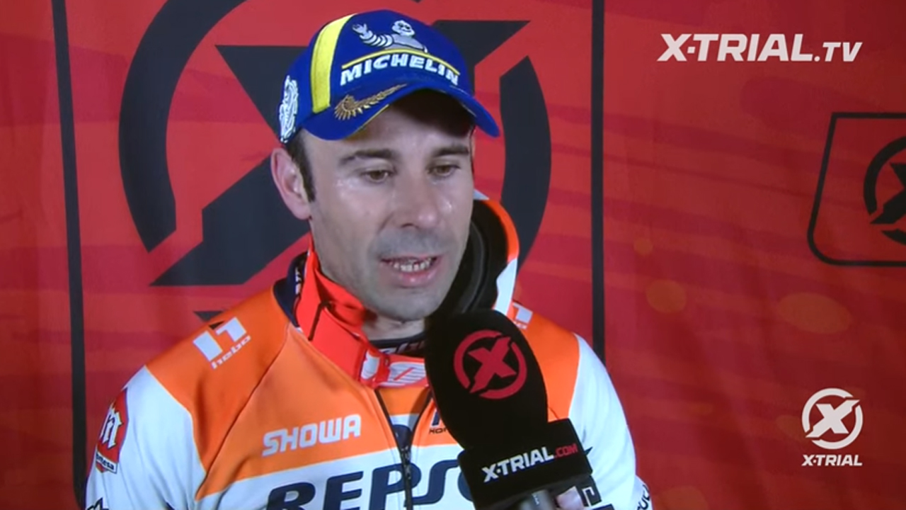 X-Trial Chalon-sur-Sa�ne 2022 - Toni Bou Interview